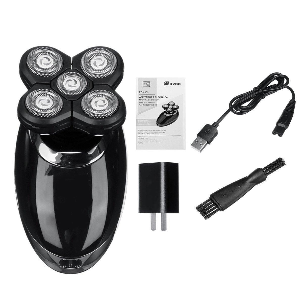 ezy2find Razor A 3 IN 1 Electric Cordless 5 Head Razor Shaver Nose Hair Trimmer Hair Clipper