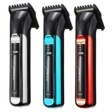 ezy2find Razor Red KEMEI KM-731 Electric Hair Clipper Cordless Trimmer