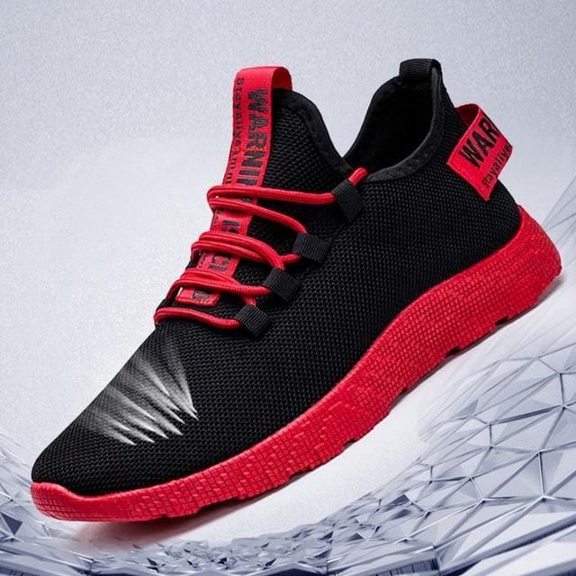 ezy2find red / 8 Men Sneakers 2019 New Breathable Lace Up Men Mesh Shoes Fashion Casual No-slip Men Vulcanize Shoes  Tenis Masculino