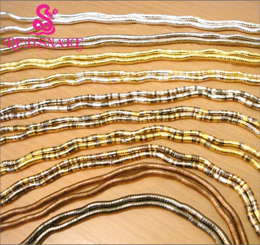 ezy2find RED SNAKE Shipping+Extra Discount 200pcs Wholesale - Mulit Color Trendy Snake Necklace Bendable Twisty Retail for $36/pcs