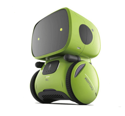 ezy2find remote control toy Green Chinese Children Voice Recognition Robot Intelligent Interactive Early Education Robot