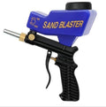 ezy2find sand blaster Blue Portable gravity sandblasting gun pneumatic sandblasting set small rust sandblasting device sand blasting machine