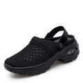 ezy2find sandles Black / 45 Mesh Casual Air Cushion Increased Sandals And Slippers