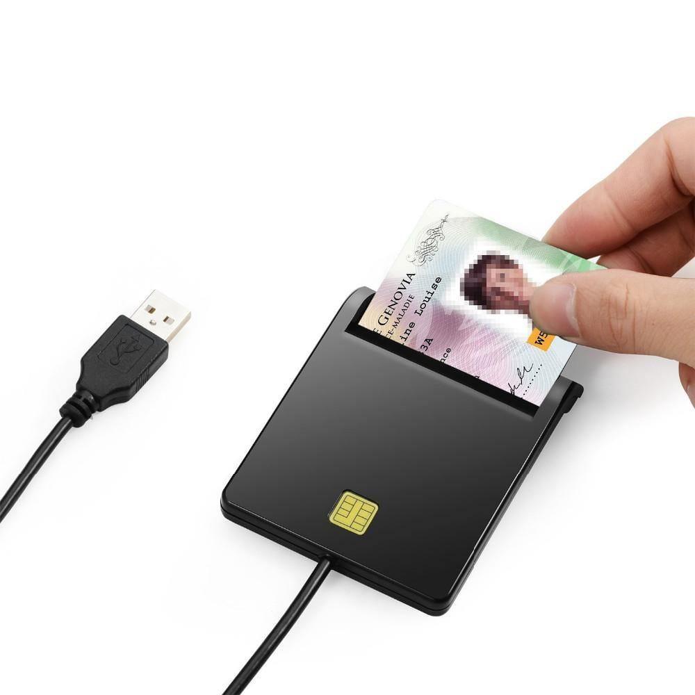ezy2find scanner Black DM-HC65 USB Smart Card Reader