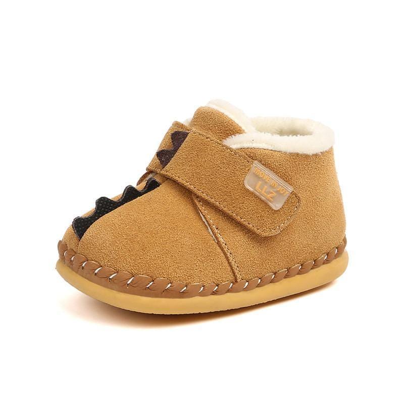 ezy2find shoe Camel / 20 Children's Cotton-padded Shoes Boy Winter Infants Slippers Plus Fleece Girls Snowshoes