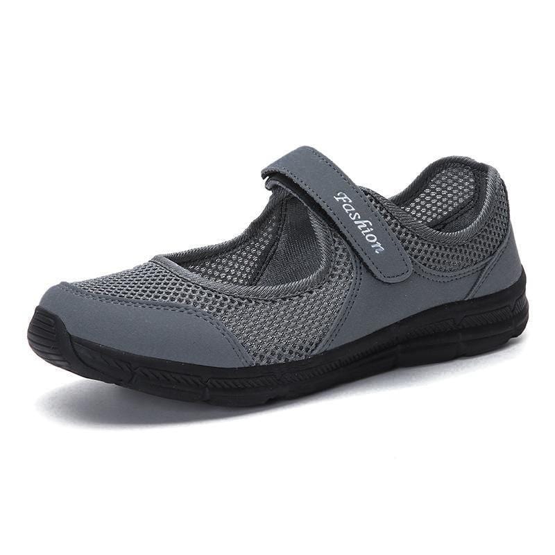 ezy2find shoe Dark gray / 42 Women's walking flat shoes