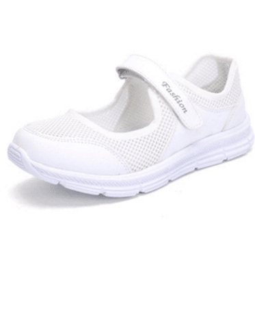 ezy2find shoe White / 36 Women's walking flat shoes