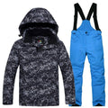 ezy2find Ski Clothing Black blue / L Children's ski suit