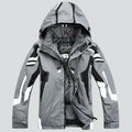 ezy2find Ski Clothing Grey / L Waterproof warm ski suit