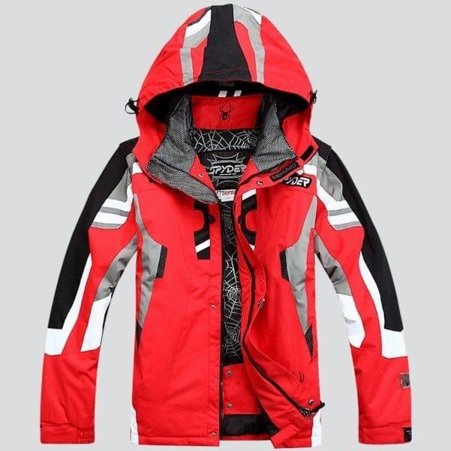 ezy2find Ski Clothing Red / L Waterproof warm ski suit