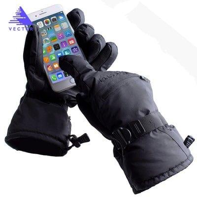 ezy2find Ski Gloves Black / L Ski gloves are thickened