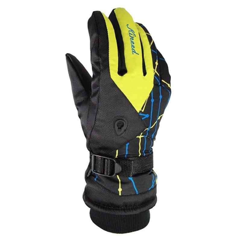 ezy2find Ski Gloves C / Yellow Winter ski gloves