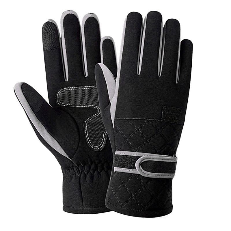 ezy2find Ski Gloves Grey Down cotton ski gloves