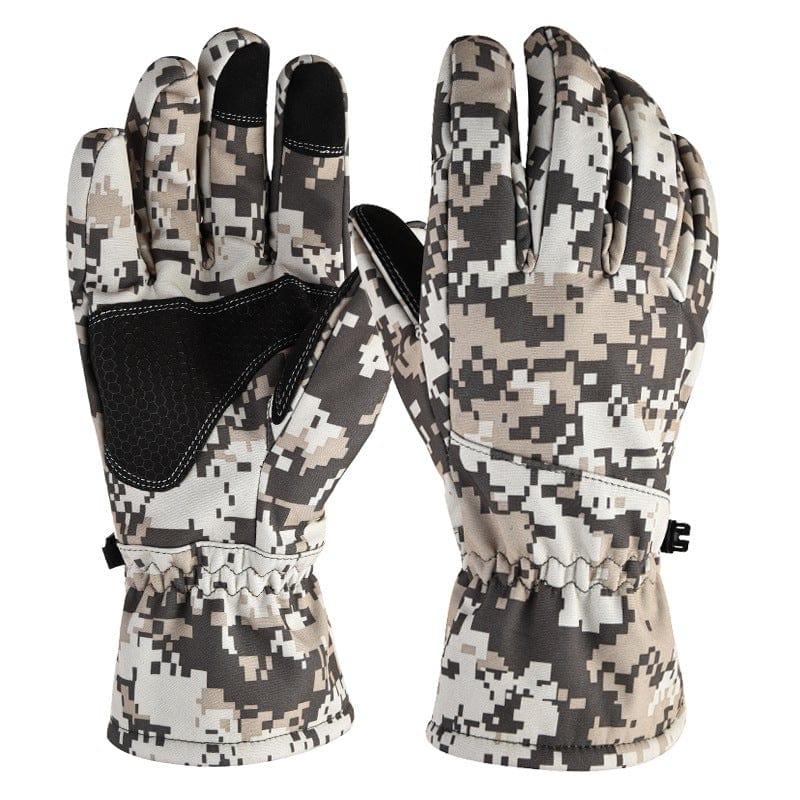 ezy2find Ski Gloves Marseille skiing / L Outdoor winter sports plus velvet padded ski gloves
