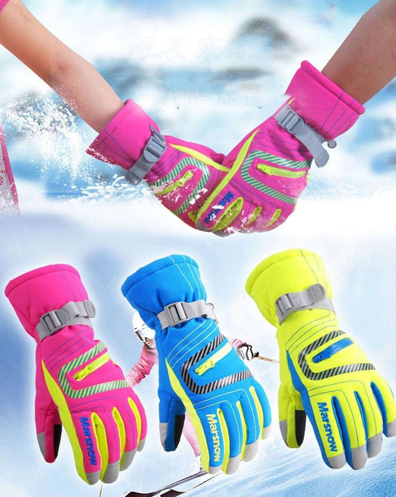 ezy2find Ski Gloves Warm thick ski gloves