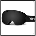 ezy2find Ski Googles Black Adult double-layer ski goggles