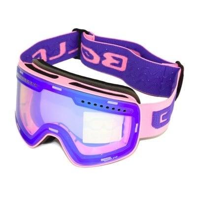 ezy2find Ski Googles Powder frame Cylindrical magnet ski goggles double anti-fog ski glasses