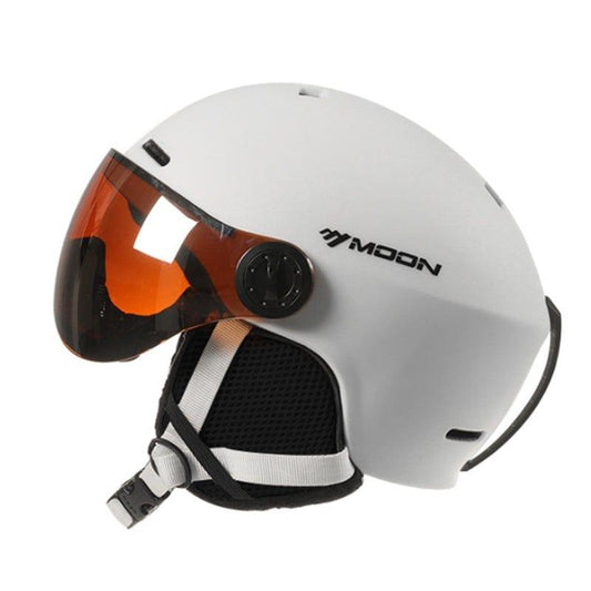 ezy2find Ski Googles White / M Ski helmet with goggles