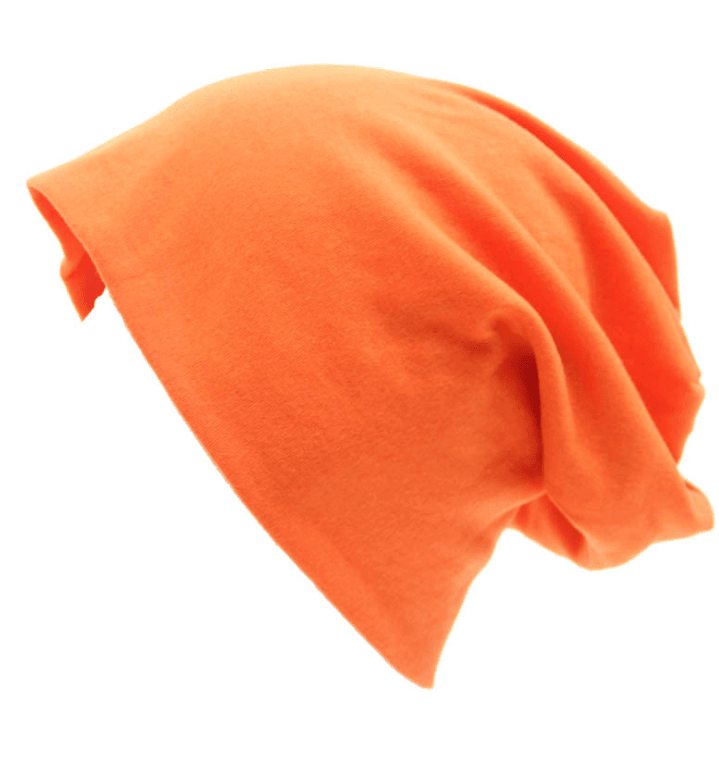 ezy2find Ski Hat Orange Crochet Ski Hat