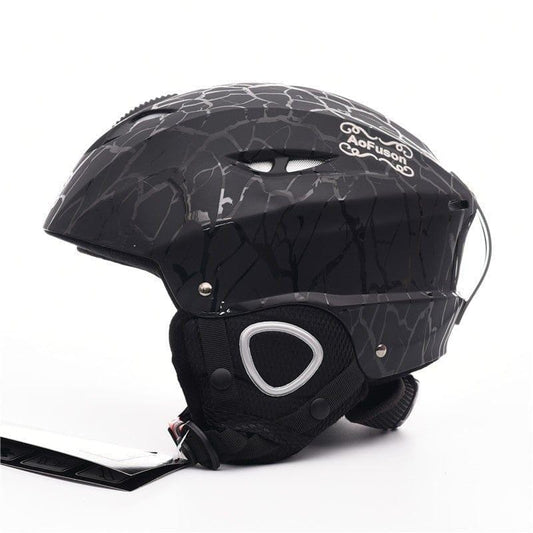 ezy2find Ski helmet Black light streaks / L Professional ski helmet