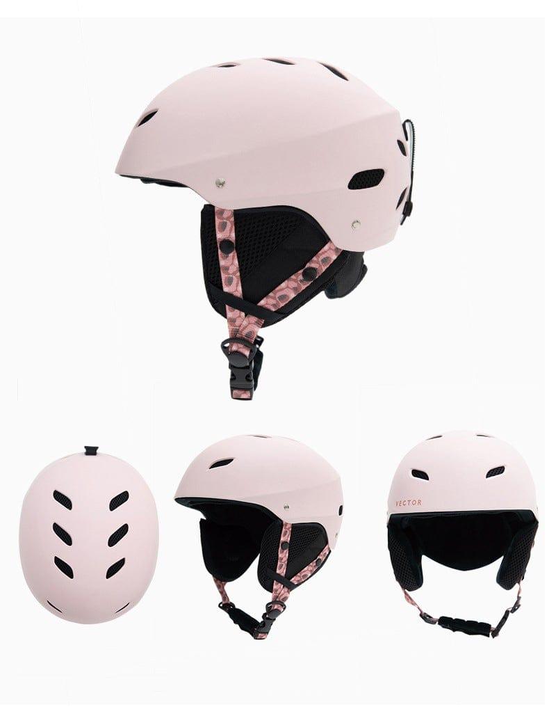 ezy2find Ski helmet Pink donuts Child ski protective helmet