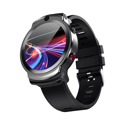 ezy2find Smart watch Black 1.6-inch Dual Camera Screen Rotation 4G All Netcom Lem13 Smart Watch