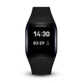 ezy2find Smart watch Black Sleep monitoring, intelligent watch, waterproof, heart rate measurement, sports bracelet, high-definition display, music heart Mambo Watch