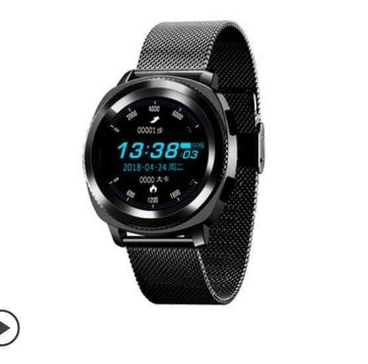 ezy2find Smart watch Steel strip / Black Gomex Universal Smart Watch Bluetooth Mobile Call [Payment] Bracelet Heart Rate Monitoring Waterproof Running Multifunctional  Men''s Walker