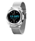 ezy2find Smart watch Steel strip / Sliver Gomex Universal Smart Watch Bluetooth Mobile Call [Payment] Bracelet Heart Rate Monitoring Waterproof Running Multifunctional  Men''s Walker
