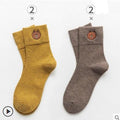ezy2find Socks Yellow and khaki / Q4 pairs College wind wild cute cotton socks