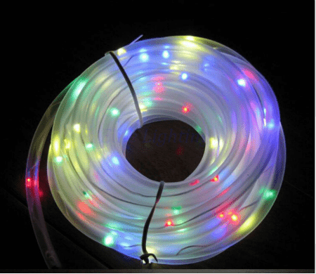ezy2find Solar Garden Light Colorful Solar tube lamp string LED copper wire