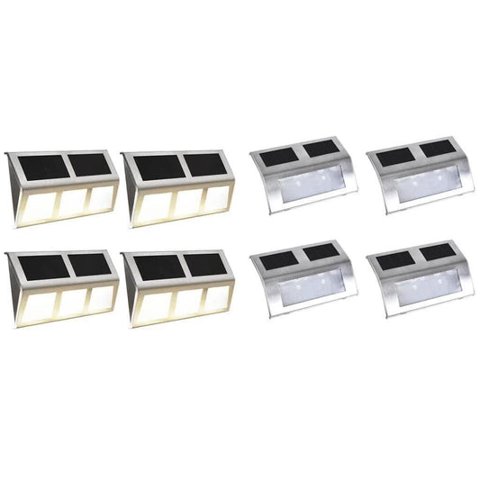 ezy2find Solar Lamp Set 8pcs LED Solar Lamp Set 8pcs LED Solar Lamp Set