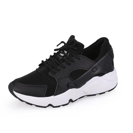 ezy2find sports shoe Black / 5.5 Autumn flat bottomed sports shoes, female Korean students, tennis shoes, women's running shoes, 2020 women's shoes
