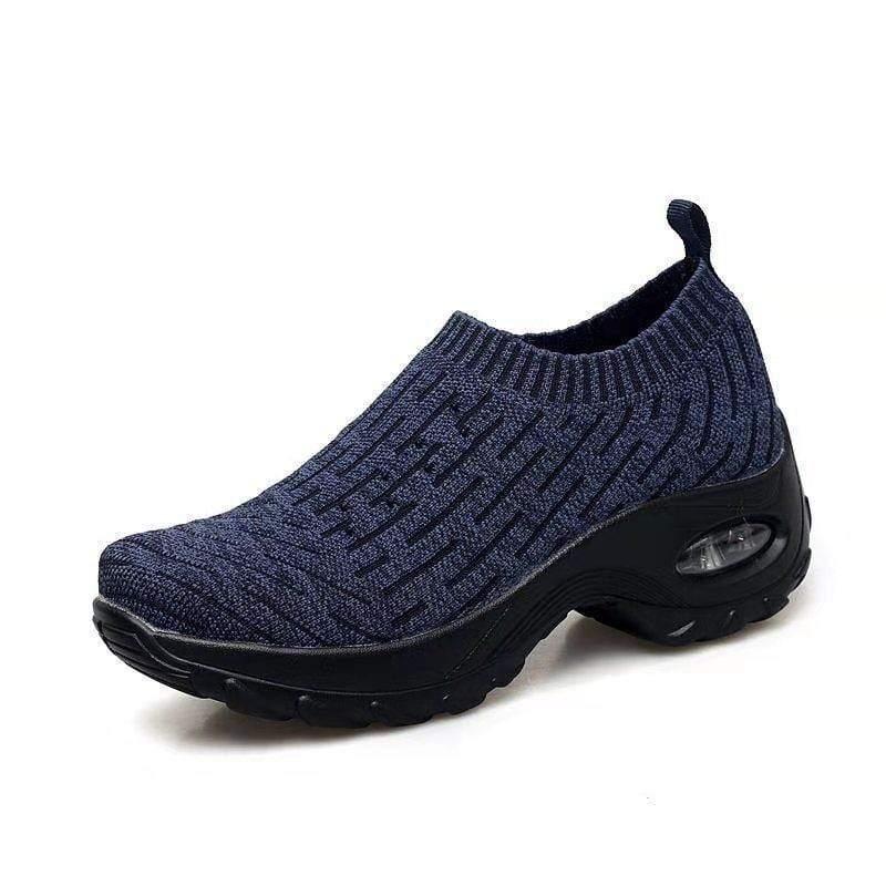 ezy2find sports shoe Navy Blue / 38 Air cushion sports shoes middle-aged mother shoes