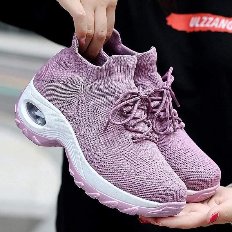 ezy2find sports shoe Pink purple / 41 Sneakers Sport shoes grandma shoes