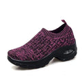 ezy2find sports shoe Violet / 42 Air cushion sports shoes middle-aged mother shoes
