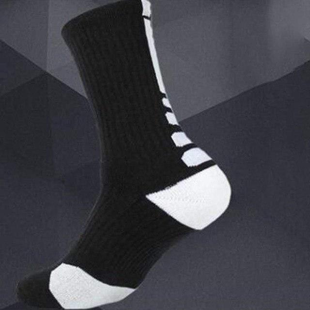 ezy2find sports socks Black white Men's sports socks