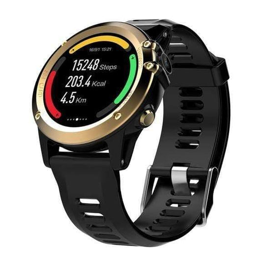 ezy2find stylish watches Gold Tactical GPS Smartwatch