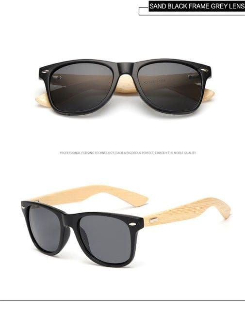 ezy2find Sun Glasses A Wood Bamboo Sunlasses for Women Men Wooden Sun Lasses