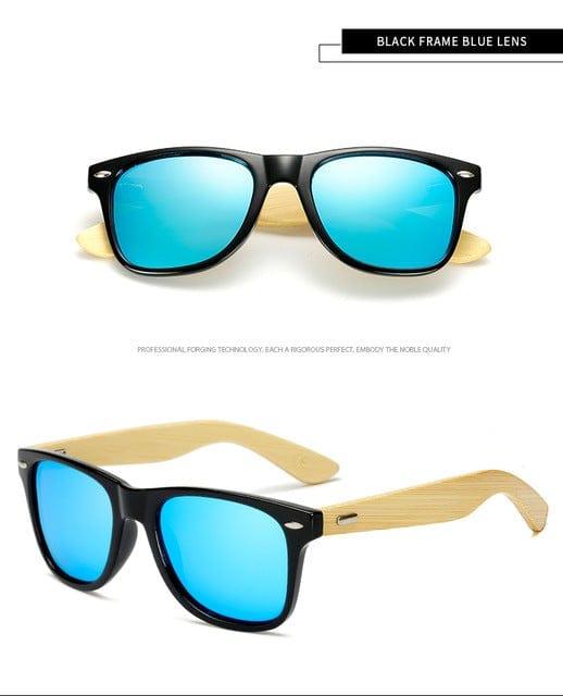ezy2find Sun Glasses H Wood Bamboo Sunlasses for Women Men Wooden Sun Lasses