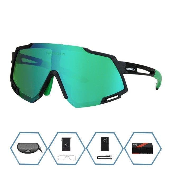 ezy2find Sun Glasses Style 1Black Gr Polarized Glasses Bike Sunglasses Eyewear Bicycle Goggles