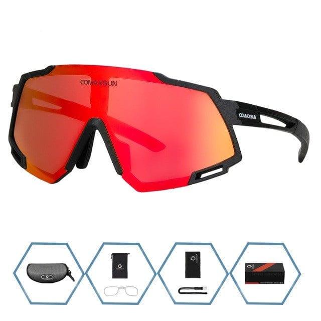 ezy2find Sun Glasses Style 1Black Polarized Glasses Bike Sunglasses Eyewear Bicycle Goggles