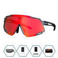 ezy2find Sun Glasses Style 1Gray Bla Polarized Glasses Bike Sunglasses Eyewear Bicycle Goggles