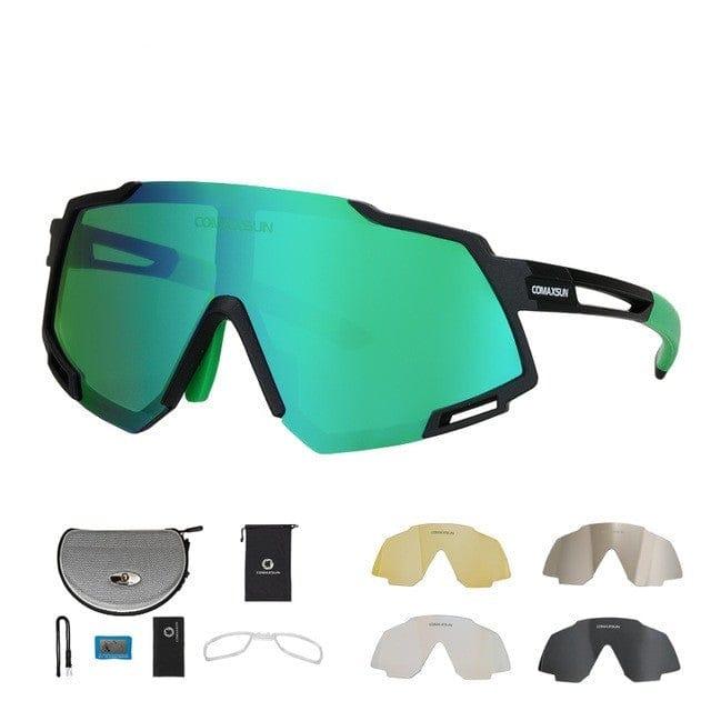ezy2find Sun Glasses Style 2Black Gr Polarized Glasses Bike Sunglasses Eyewear Bicycle Goggles