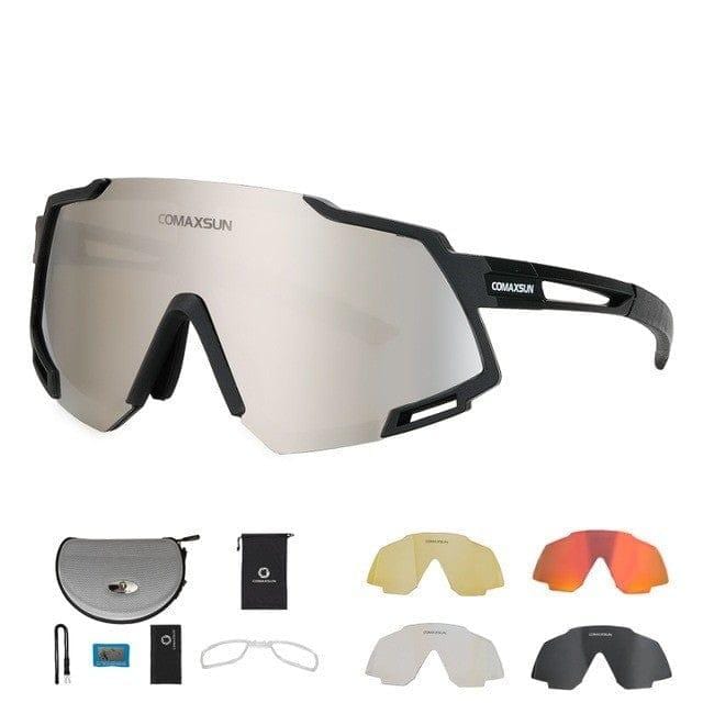 ezy2find Sun Glasses Style 2Black Polarized Glasses Bike Sunglasses Eyewear Bicycle Goggles