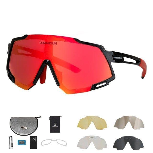 ezy2find Sun Glasses Style 2Gray Bla Polarized Glasses Bike Sunglasses Eyewear Bicycle Goggles