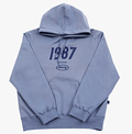 ezy2find sweater Blue / L 2020 autumn and winter new printing letter sweater women's hooded loose coat couple hooded sweater