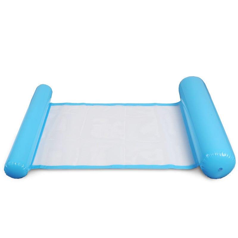 ezy2find swiming or beach floating seat blue Inflatable Swimming Pool Chair Floating Bed Lounger