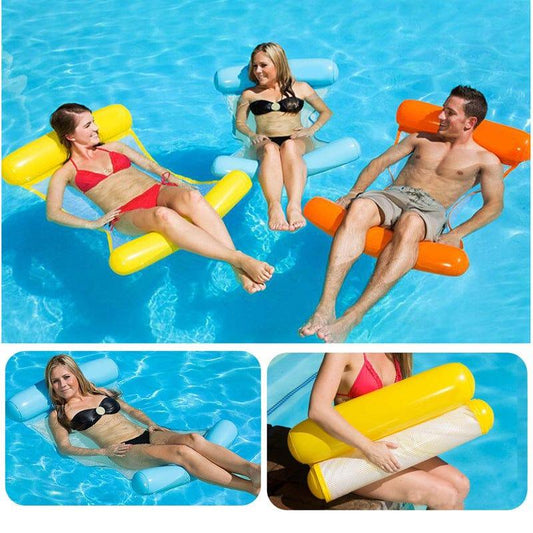 ezy2find swiming or beach floating seat Inflatable Swimming Pool Chair Floating Bed Lounger