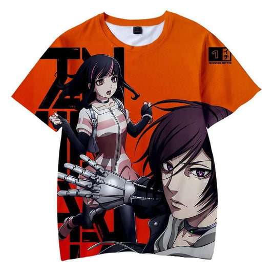ezy2find T Shirt 1 Style / XXS Amazon's New Japanese Comics Full Evil Jade Character Suit 3D Digital Color Printing Personality Sports And Leisure Short-Sleeved T-Shirt